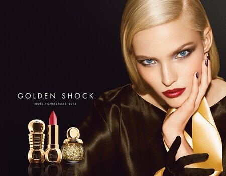 Dior - Look Noël 2014 Golden Shock