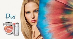 Visuel Tie & Dye Look Make Up Summer 2015 - Dior
