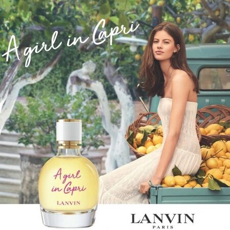 Pub du parfum Lanvin A Girl In Capri