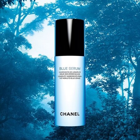 Chanel Blue Serum et les zones Bleus