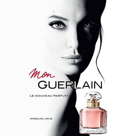 Angelina Jolie dans la publicité Mon Guerlain