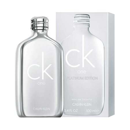 Ck One Platinum, la nouvelle édition de Calvin Klein